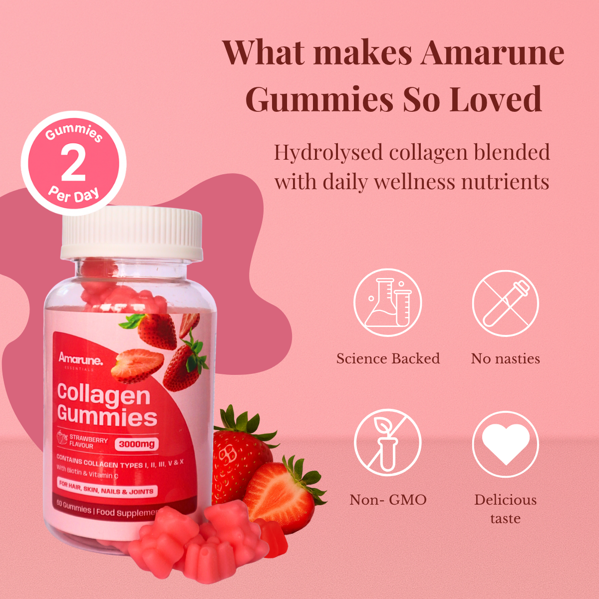 Amarune Collagen Gummies