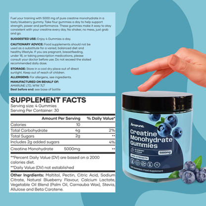 Amarune Creatine Gummies
