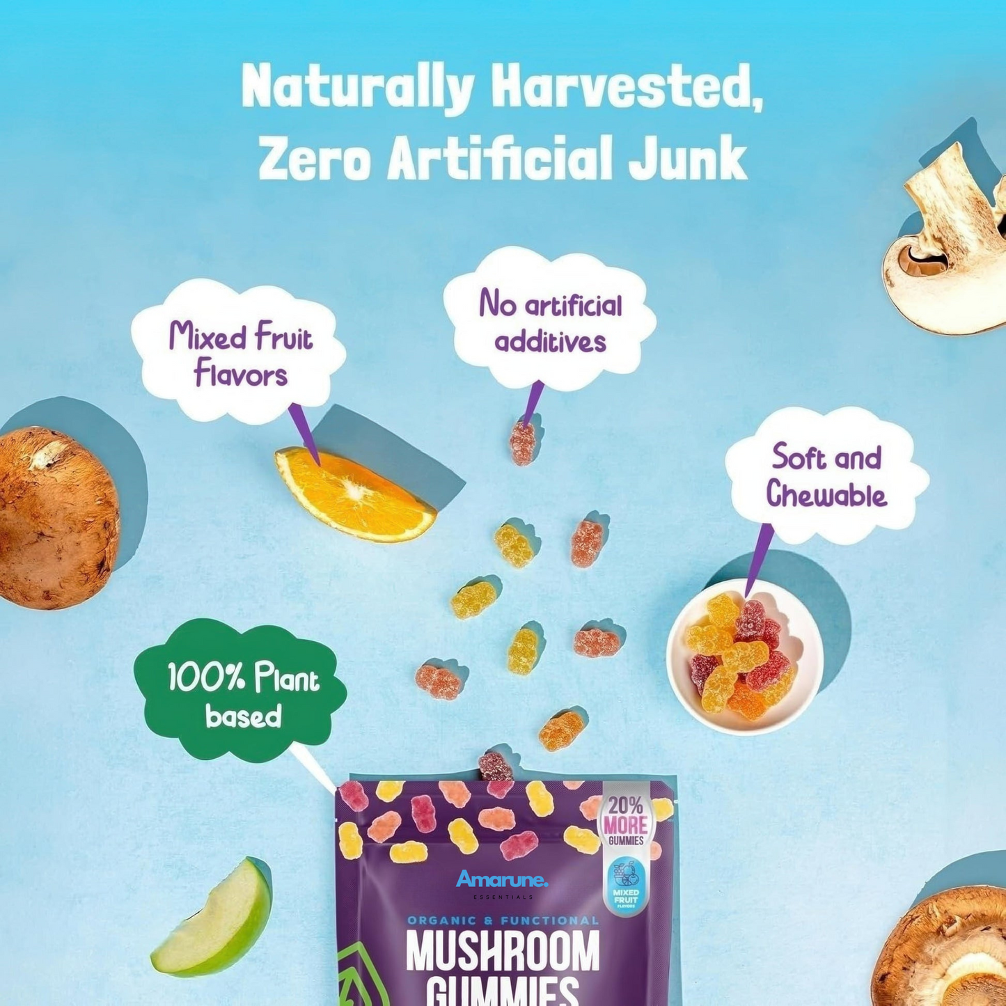 Amarune Mushroom Gummies